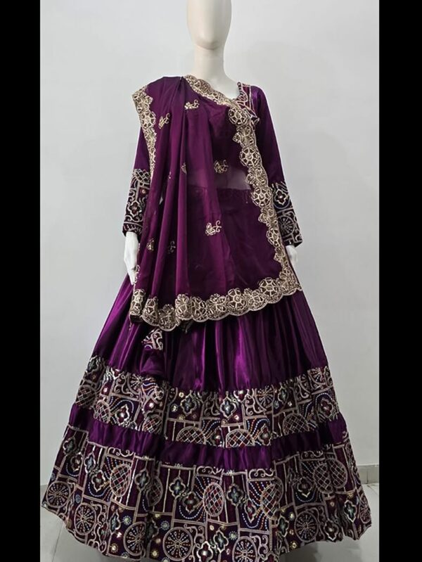 Purple Chaniya Choli