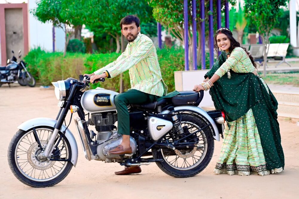 Green chaniya Choli