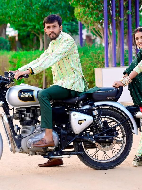 Green chaniya Choli